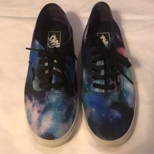 Vans galaxy sneakers 7.5